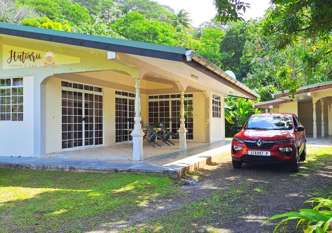 Hutiarii House & Car & Excursions Raiatea Villa Tevaitoa Ngoại thất bức ảnh